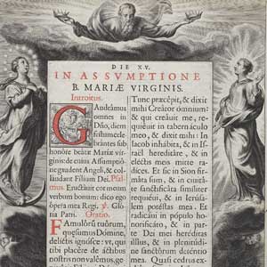 On the Assumption of the Virgin Saint Mary (In Assumptione B. Mariae Virginis)